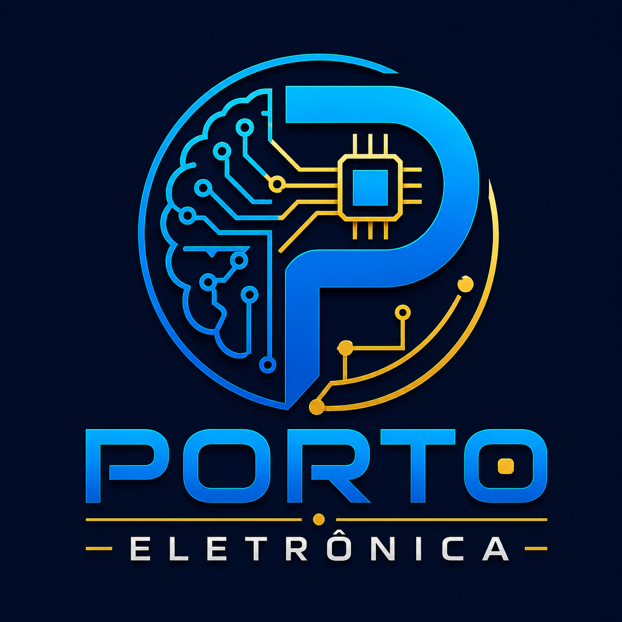Símbolo da Porto Eletrônica